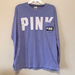 Victoria’s Secret light purple long sleeve top , size L